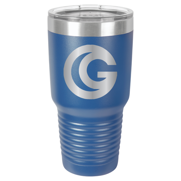 30oz Tumbler - CG Icon Logo - Laser Engraved