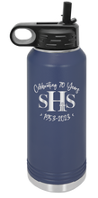 Load image into Gallery viewer, 32oz Water Bottle - 70 Years SHS - Laser Engraved
