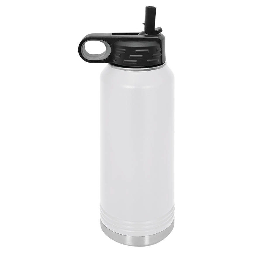 32oz Water Bottle - SHS Horizontal Logo - Laser Engraved – KC Custom ...