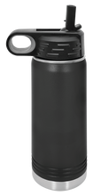 Load image into Gallery viewer, 20oz Water Bottle - CG Icon Logo - Laser Engraved
