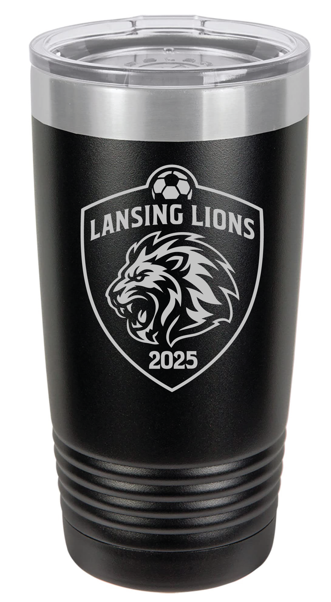 20oz Polar Camel Tumbler - Lion Crest - Laser Engraved