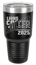 Load image into Gallery viewer, 30oz Polar Camel Tumbler - Soccer Split - Laser Engraved
