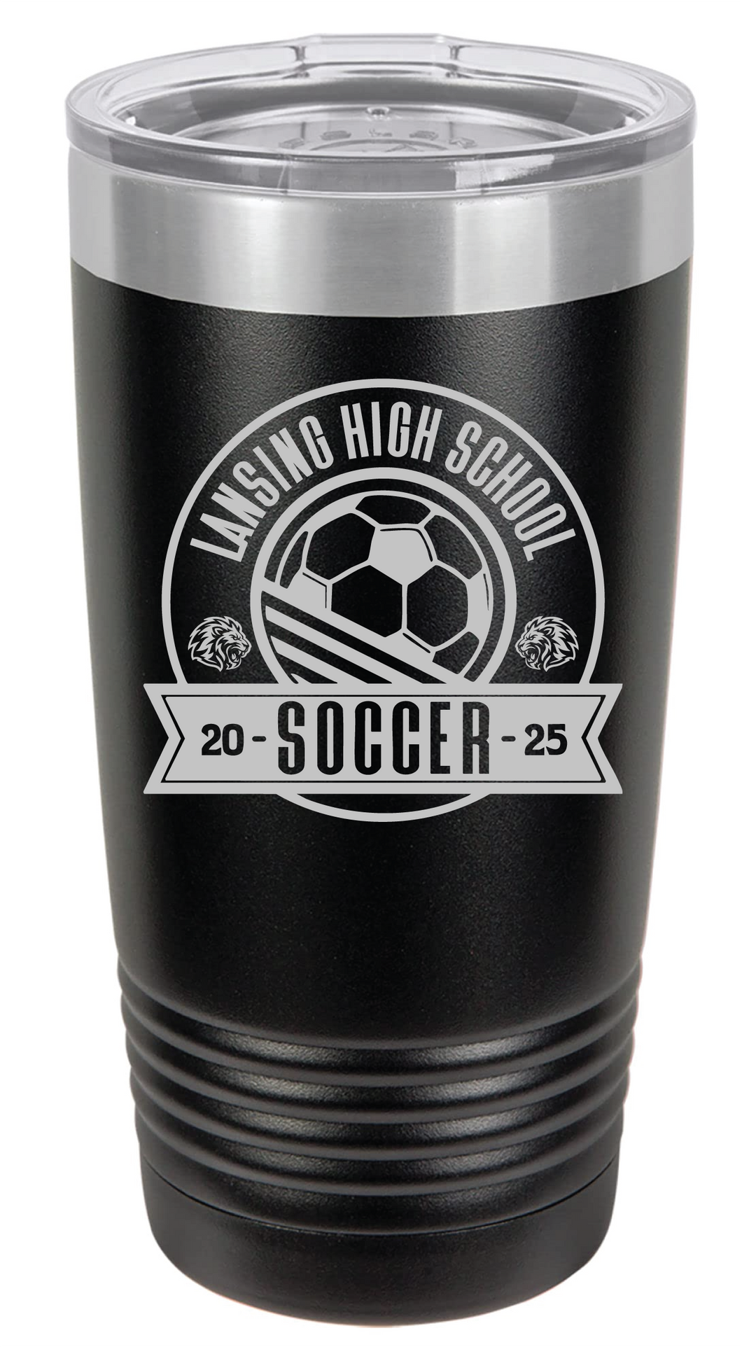 20oz Polar Camel Tumbler - Lion Circle - Laser Engraved