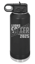 Load image into Gallery viewer, 32oz Polar Camel Tumbler - Soccer Split - Laser Engraved

