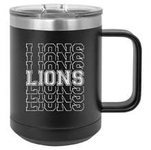 Load image into Gallery viewer, 15oz Polar Camel Mug - Lions - Laser Engraved
