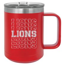 Load image into Gallery viewer, 15oz Polar Camel Mug - Lions - Laser Engraved
