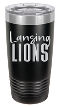 Load image into Gallery viewer, 20oz Polar Camel Tumbler - Lansing Lions - Laser Engraved
