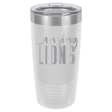 Load image into Gallery viewer, 20oz Polar Camel Tumbler - Lansing Lions - Laser Engraved
