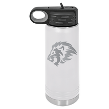 Load image into Gallery viewer, 20oz Water Bottle - Lion Logo - Laser Engraved
