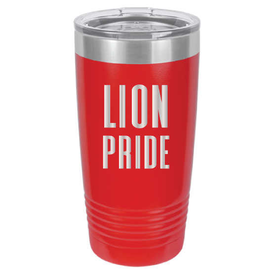 20oz Polar Camel Tumbler - Lion Pride - Laser Engraved