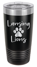 Load image into Gallery viewer, 20oz Polar Camel Tumbler - Paw Print - Laser Engraved
