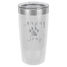 Load image into Gallery viewer, 20oz Polar Camel Tumbler - Paw Print - Laser Engraved
