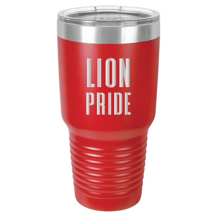 30oz Polar Camel Tumbler - Lion Pride - Laser Engraved