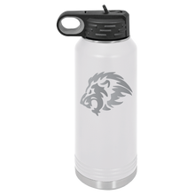 Load image into Gallery viewer, 32oz Water Bottle - Lion Logo - Laser Engraved
